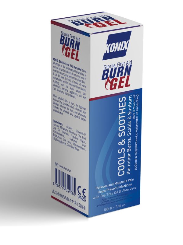 Sterile First Aid Burn Gel