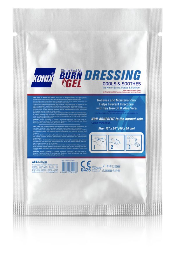 Sterile First Aid Burn Dressing